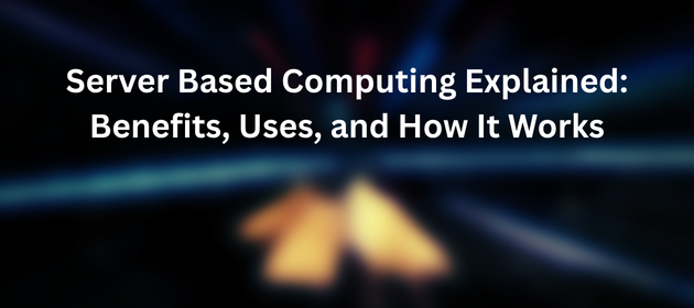 server-based computing