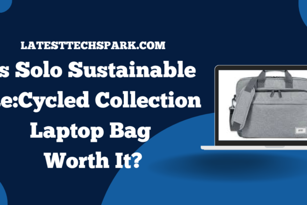 Solo Sustainable Re:Cycled Collection Laptop Bag