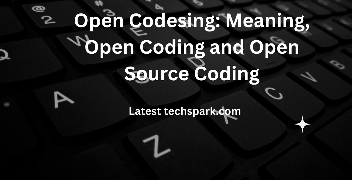 Open Codesing: