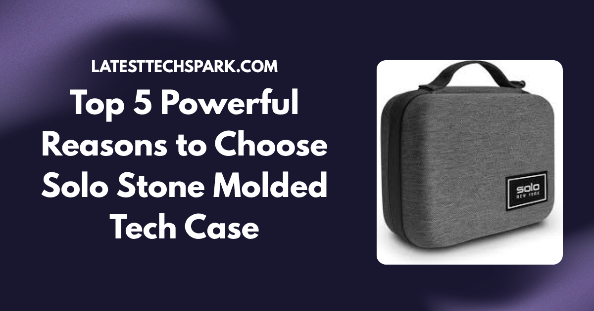 Solo Stone Molded Tech Case