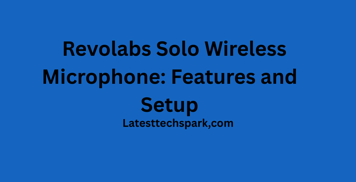 revolabs solo wireless microphone
